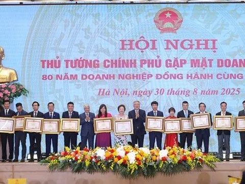 Tập đoàn Geleximco, Sun Group, BRG và loạt doanh nghiệp lớn nhận bằng khen của Thủ tướng Chính phủ