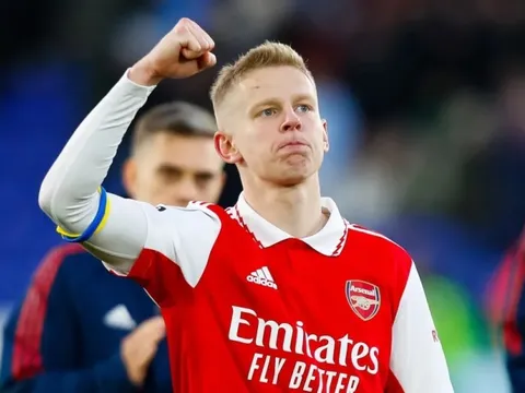 Zinchenko rời Arsenal nhưng vẫn chơi ở giải Ngoại hạng Anh