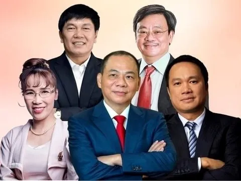 Sau 1 tuần, tài sản 20 người giàu nhất TTCK Việt Nam 'bay' mất 6.900 tỷ, vợ chồng tỷ phú Trần Đình Long ngược dòng tăng mạnh nhất