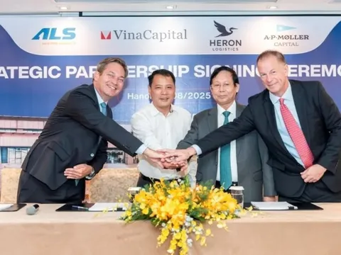 Quỹ ngoại 120 năm tuổi lần đầu tiên rót vốn vào logistics Việt Nam: Công ty dịch vụ hàng hóa sân bay tại Nội Bài, xử lý 250.000 tấn hàng mỗi năm