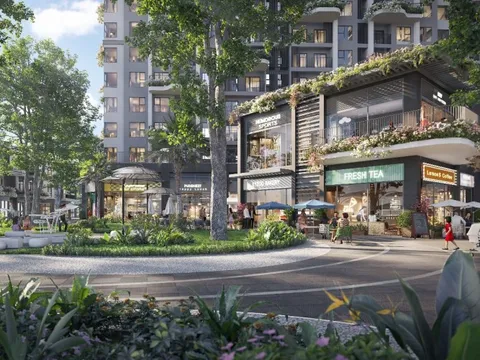 Ecopark chính thức ra mắt shop thương mại khối đế thuộc bộ sưu tập Sky Premium- Sky Retreat