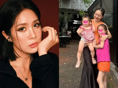 Lê Phương nói đúng 11 chữ gây chú ý khi Lan Phương ẵm con đến phiên tòa ly hôn