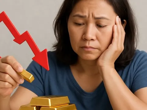 Giá vàng đang lao dốc, có nên rút tiết kiệm 200 triệu để mua?