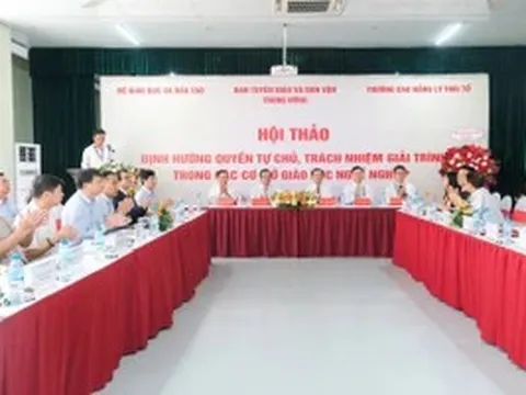 Kỳ vọng 'bứt phá' từ tự chủ toàn diện giáo dục nghề nghiệp