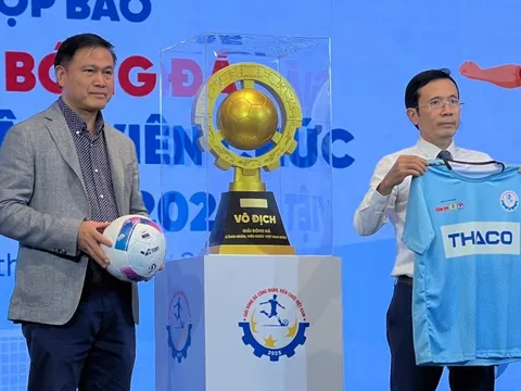 200 triệu cho ngôi vương giải bóng đá công nhân 2025