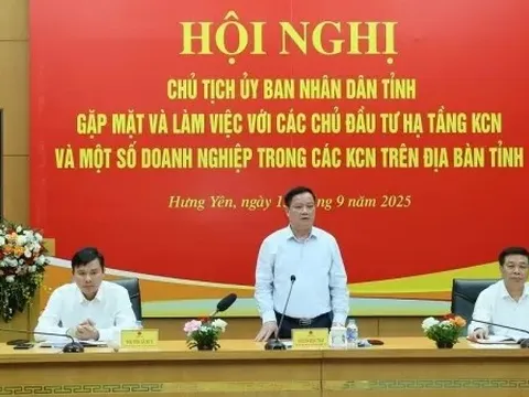 Chủ tịch UBND tỉnh Hưng Yên: 'Coi khó khăn của doanh nghiệp là khó khăn của chính mình'