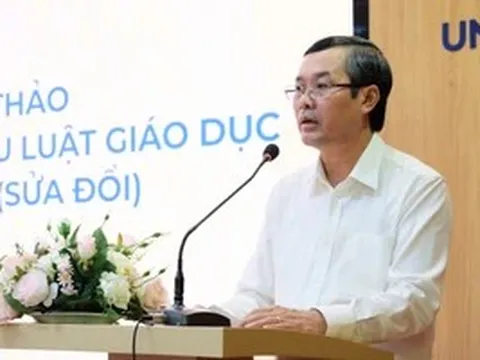 Bộ GD&ĐT lấy ý kiến hoàn thiện 2 dự thảo luật về giáo dục