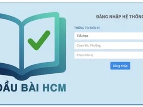TPHCM triển khai sổ đầu bài số tại 100% cơ sở giáo dục