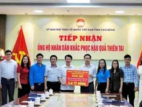 'Hoa nở sau mưa' gửi yêu thương đến miền lũ Cao Bằng