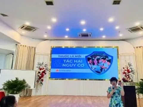 Nâng cao năng lực truyền thông, giáo dục tác hại của thuốc lá trong trường học