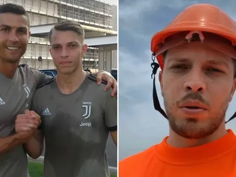 Từ làm đồng đội Ronaldo đến công nhân xây dựng