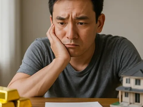 Vàng liên tục tăng giá, người đàn ông sốt ruột vì vay 10 cây vàng để đầu tư bất động sản: 'Đất thì chưa bán được mà vàng đã tăng hơn gấp đôi'