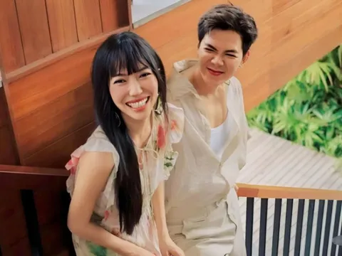 Rộ ảnh Diệu Nhi và Anh Tú bế 2 con đi chơi gây dậy sóng cõi mạng