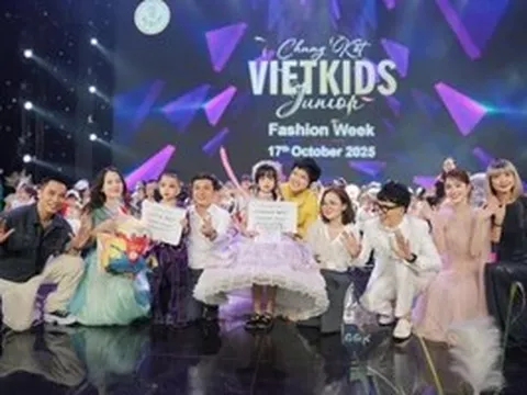 VietKids Junior Fashion 2025: Sân chơi thời trang nuôi dưỡng sự tự tin cho trẻ