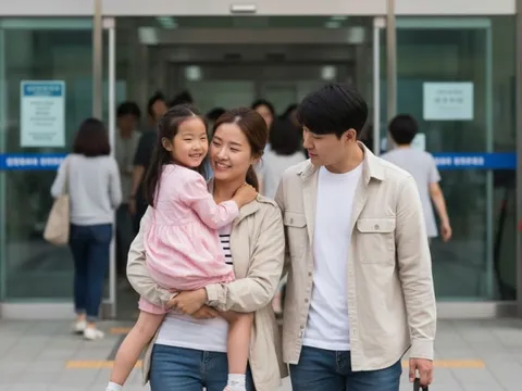 Cô gái trẻ đưa con nuôi đi xét nghiệm ADN để 'minh oan' với gia đình bạn trai 0