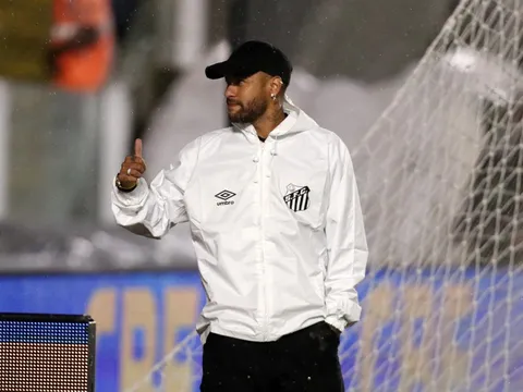 Neymar nổi giận vì trọng tài khiến Santos bị loại