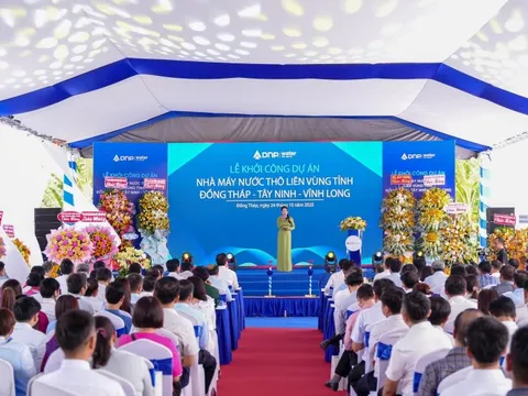 DNP Water cùng Samsung E&A khởi công dự án hạ tầng nước thô liên vùng đầu tiên của Việt Nam, giải quyết bài toán nước sạch cho 2 triệu dân vùng ĐBSCL