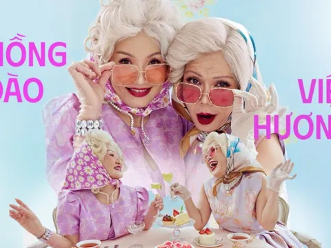 Hồng Đào - Việt Hương 'chơi lớn', hóa nàng thơ khiến ai nhìn cũng ngỡ ngàng