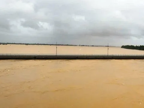 Tối nay, lũ trên sông Thu Bồn tại Hội An có thể vượt mốc lũ lịch sử năm 1964