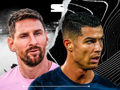Messi tác động Ronaldo