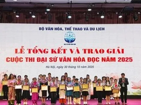 Gần 1,2 triệu thí sinh tham gia Cuộc thi Đại sứ Văn hóa đọc 2025