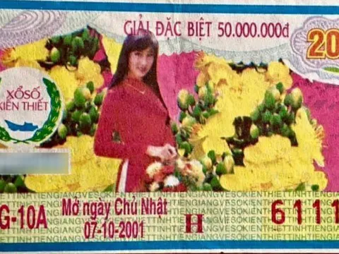 Mỹ nhân Việt được in hình lên tờ vé số 24 năm trước, nhan sắc hiện tại gây 'sốc nặng'