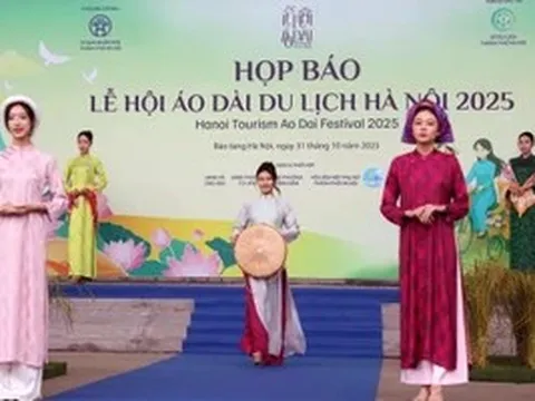 Tỏa sáng tinh hoa di sản tại Lễ hội Áo dài Hà Nội 2025
