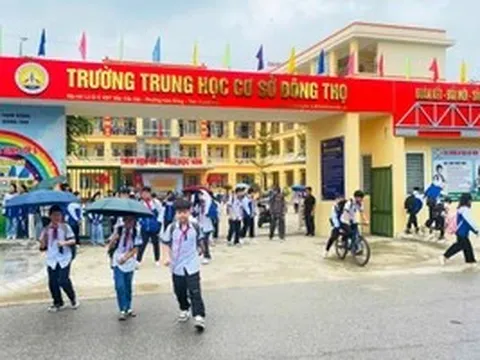 Trường THCS Đông Thọ vững bước trên hành trình đổi mới giáo dục
