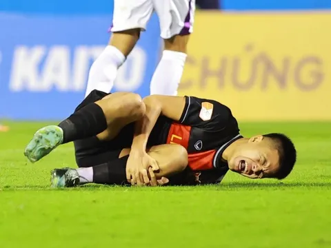 Trần Thành Trung khâu 5 mũi, vẫn kịp dự SEA Games 33