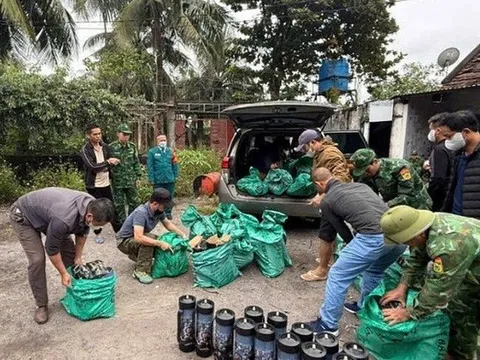 Triệt phá đường dây buôn bán, vận chuyển khí cười quy mô lớn tại Quảng Ninh