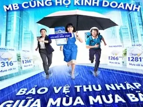 Bảo vệ nguồn thu nhập mùa bão với MB Bank và Bảo hiểm MIC