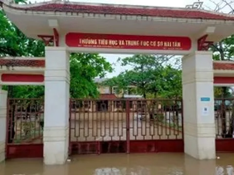 Trường học vùng lũ chủ động ứng phó, linh hoạt dạy học