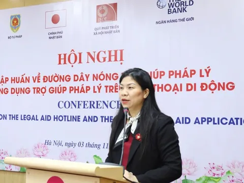 Tập huấn ứng dụng trợ giúp pháp lý trên điện thoại di động