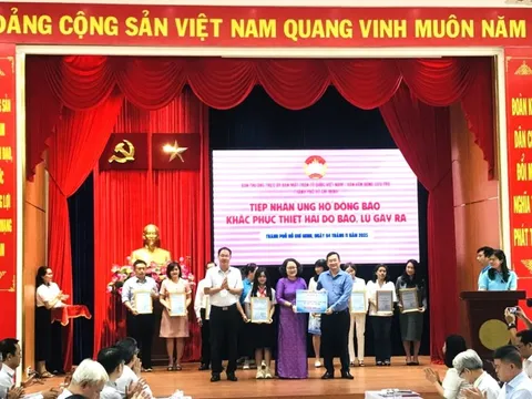 TPHCM tiếp nhận hơn 210 tỷ đồng hỗ trợ đồng bào vùng bão lũ