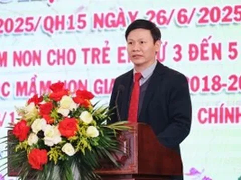 Hướng tới phổ cập giáo dục mầm non cho trẻ từ 3 tuổi