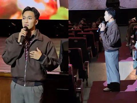 Nam diễn viên phim Mưa Đỏ lần đầu lên tiếng về fanmeeting trống nhiều ghế, phải nhờ khán giả ngồi dồn phía trước