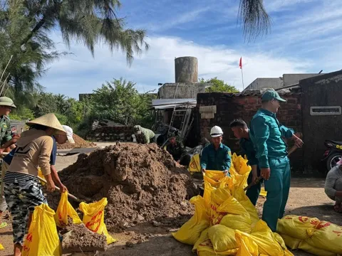 Ứng phó bão số 13: Các hộ dân của tỉnh Gia Lai đã được di dời đến nơi an toàn