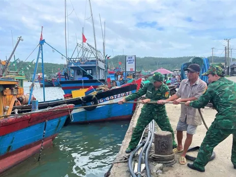 Quảng Ngãi: Toàn bộ hệ thống chính trị vào cuộc, tập trung toàn lực ứng phó bão số 13