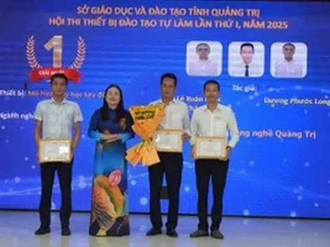 Nhiều bất ngờ tại Hội thi thiết bị đào tạo tự làm ở Quảng Trị