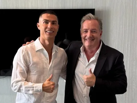 Tình bạn kỳ lạ giữa Piers Morgan và Ronaldo