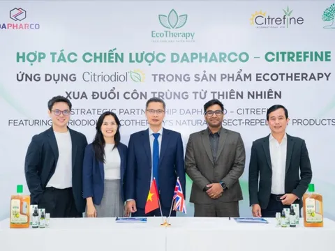 Dapharco và Citrefine hợp tác phát triển dòng sản phẩm đạt chuẩn châu Âu 0