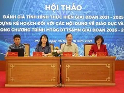 Nâng tầm hệ thống trường nội trú, bán trú vùng dân tộc thiểu số