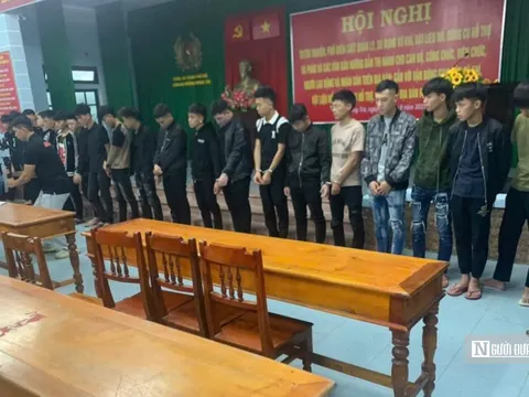 Hàng chục thanh thiếu niên ở Huế vướng vòng lao lý khi đem hung khí đi giải quyết mâu thuẫn