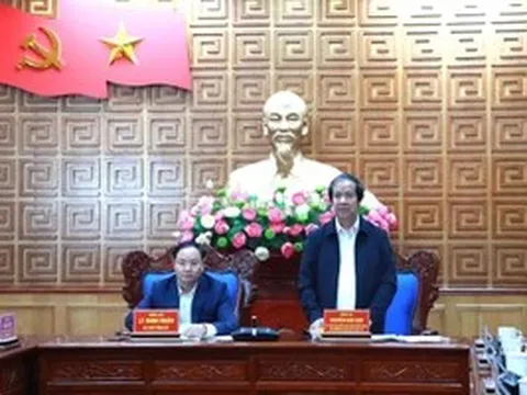 Bộ trưởng Nguyễn Kim Sơn làm việc với tỉnh Lai Châu