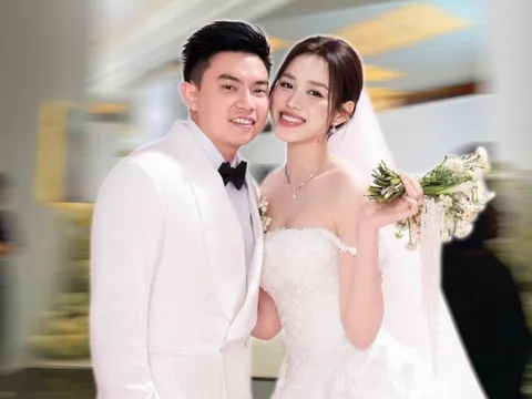 Không gian lễ cưới của Hoa hậu Đỗ Thị Hà ở Hà Nội: Ngập tràn hoa tươi, sẵn sàng đón khách