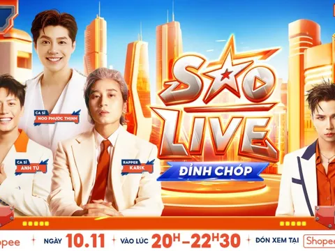 Shopee khuấy đảo tháng 11 với dàn sao “đỉnh chóp” và trải nghiệm giải trí bùng nổ