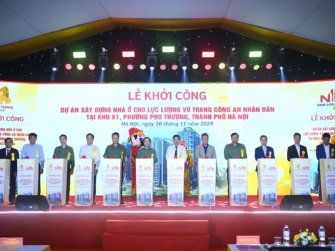 Thêm một dự án nhà ở cho lực lượng CAND được khởi công tại Hà Nội