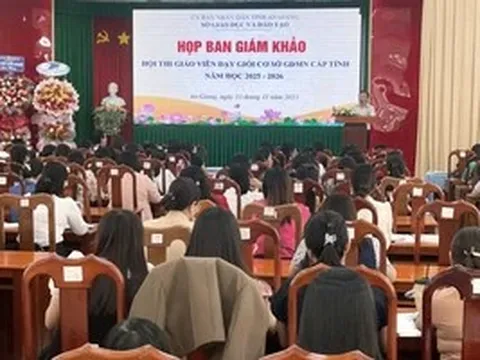 Gần 490 giáo viên mầm non An Giang tham gia Hội thi giáo viên dạy giỏi cấp tỉnh