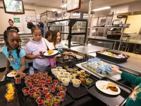 Mô hình bữa ăn học đường bền vững tại Thụy Điển