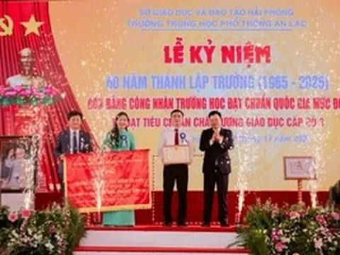 Tự hào Trường THPT An Lão 60 năm xây dựng và trưởng thành